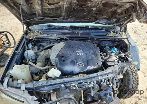 2013 Toyota Tacoma Double Cab из США, поврежденный, VIN 3TMLU4ENXDM121621